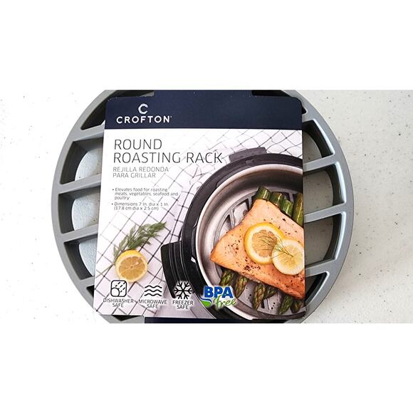 Pressure Cooker Silicone Round Roasting Rack Cookware Accessory - Picture 2 of 6